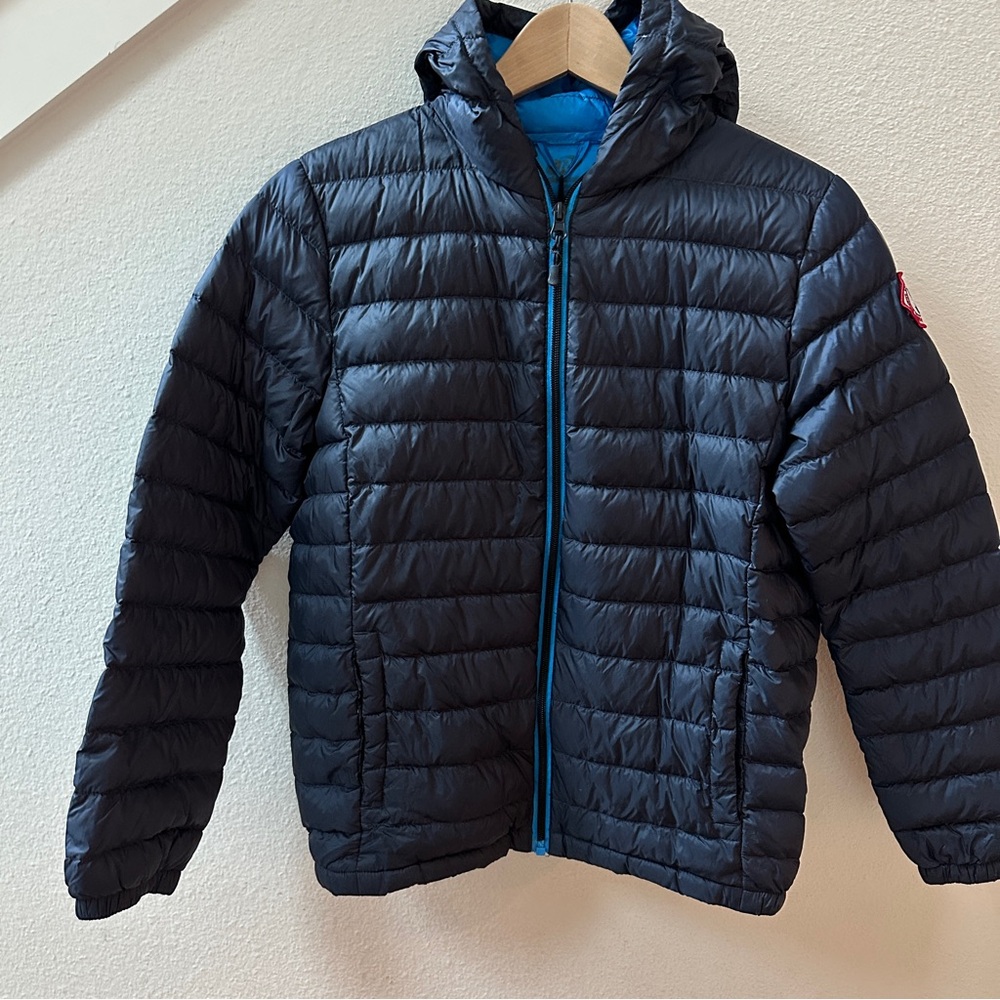 Rokka Rolla Kids Down Puffer Jacket Coat Ultra Lightweight XL (10-12) Navy